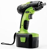 Kawasaki 840062 Green 14.4-Volt Cordless  1/2-Inch Impact Wrench