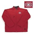 Montreal Canadiens NHL "Explorer" Fleece Jacket (Dk Red)