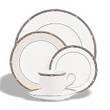 Lenox Pearlescence Platinum Bone China 5-Piece Place Setting, Service for 1