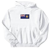 Sweatshirt White  Flag Transfer Turks & Caicos Islands  State Country