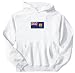 Sweatshirt White  Flag Transfer Turks & Caicos Islands  State Country