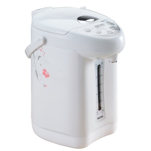 "Aroma AAP-340F Hot Water Central 4-Quart Air Pot/Water Heater, Floral" "Aroma AAP-340F Hot Water Central 4-Quart Air Pot/Water Heater, Floral"