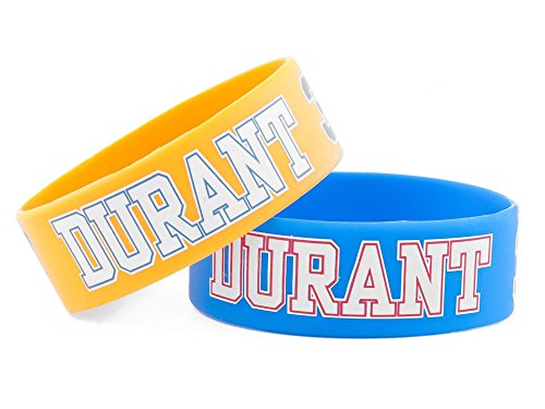NBA Oklahoma City Thunder Kevin Durant Player Silicone Rubber Bracelet