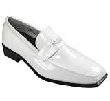 Jean Yves Newport Tuxedo Shoe Size 10.5 Medium, White