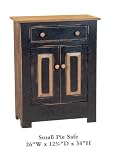Small Pie Safe - Primitive Black