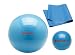 Nautilus Pilates Kit with Exercise Poster (includes stability ball, 2 pilates balls, flat band)