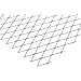 Carbon Steel Expanded Metal Raised Sheet, 1-1/2" LWD Diamond Openings, 85% Open Area