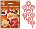 Wilton Cupcake & Cookie Stencil Set - Fall
