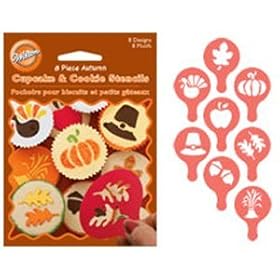 Wilton Cupcake & Cookie Stencil Set Fall 41YH5J87EKL. SL500 AA280 Wilton Cupcake & Cookie Stencil Set Fall