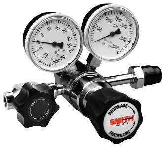 Smith High Purity Fuel Gas Regulator - Series 620 Two Stage Brass