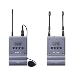 Sony LAV Microphone w/Bodypack Transmitter & Portable Wireless UHF Receiver (CH 66-69)