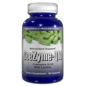Bionutricals CoEnzyme-Q10 - 90 Capsules 10mg Co-Enzyme Q10 With Lecithin