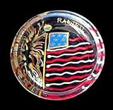 America's Flag Design - Hand Painted - Coaster - 3.75 inch diameter