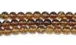 Golden Citrine 9mm Round Beads 16 Inch Strand