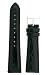 Watchband Genuine Crocodile 16mm Black