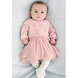 (ネクスト) NEXT ベビー ピンク ワンピース 6-9m ワンカラー [並行輸入品]