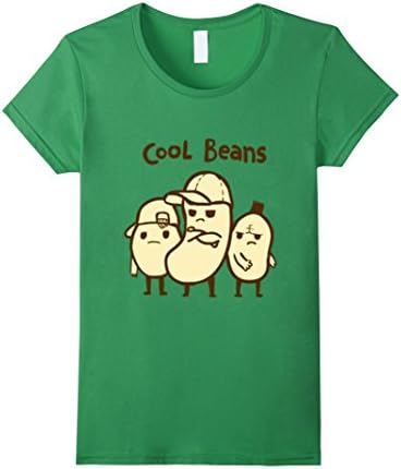 Women's Cool Beans Shirt Medium Grass