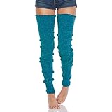 Foot Traffic Super Long Leg Warmers the Original (Peacock)