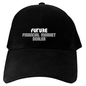 CAPS BLACK EMBROIDERY " FUTURE FINANCIAL MARKET DEALER "