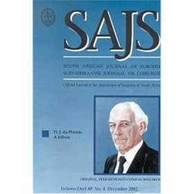 Click here to buy South African Journal of Surgery by .