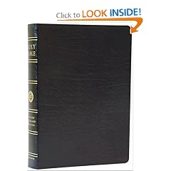 Holy Bible: English Standard Version, Black Genuine Leather