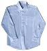Choir Uniforms - Classroom Lt Blue BB LS Oxford Tee - 7