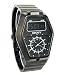 DKNY DATE DAY DIGITAL ANALOG SILVER MENS WATCH