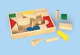Eigenschaften The Toy Company 32407 / The Toy Company 32407 - Bauklötze in Holz-Box, 25teilig