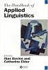 The Handbook of Applied Linguistics (Blackwell Handbooks in Linguistics)