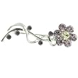 Daisy Twirl Flower Pin Brooch