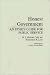 Book Honest Government: An Ethics Guide for Public Service