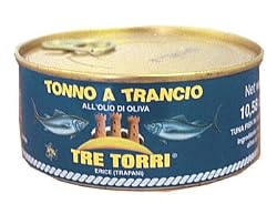 Mediterranean Bluefin Tuna Trancio in Olive Oil by Tre Torri, Sicilia
