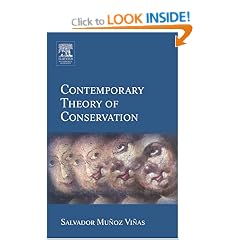 Contemporary Theory of Conservation