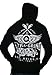 LRG Lifted Research Group Thermal Mens Zip Up Hoodie Hooded Sweatshirt Shirt Black