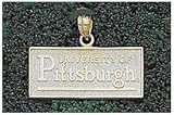 Logo Art Pittsburgh Panthers 10K Gold School Pendant