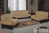 New 3pc Contemporary Modern Leather Sofa Set #MF-9001
