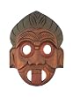 Handmade 'Story Teller' Tribal Mask Wall Hanging (Thailand)