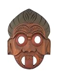 Handmade 'Story Teller' Tribal Mask Wall Hanging (Thailand)
