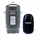 Brinkmann 852-7080-V and 812-3333-0 Gourmet Charcoal Smoker & Grill with Vinyl Cover