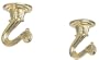 Stanley Hardware 56-1230 Decorative Ceiling Hooks - Bright Brass 2 per Package