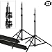 CowboyStudio Two 9 ft Heavy Duty Spring Cushioned Photo Light Stands with Carrying Case