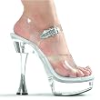 Ellie Shoes Women's C-BROOK 6" Heel Platform Sandal