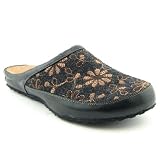 Hush Puppies Logan Square Clogs Shoes Black Womens