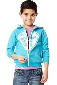 Zip Through Hooded Shark Sweat Top