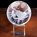 CRYSTAL GLOBE ON STAND