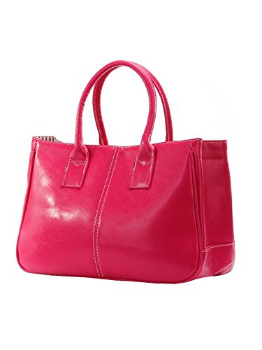 MissFox Korea Simple Style PU leather Clutch Handbag Bag Totes Purse