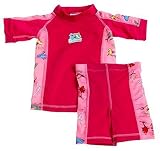 Dr. Suess 2-Piece Sun Protective Swimwear Set - Pink & Magenta: 12-18 Months