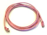 14FT 350MHz UTP Cat5e RJ45 Network Cable - Pink