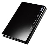 I-O DATA USB 2.0/1.1対応 ポータブルハードディスク 「カクうす」 ピアノブラック 320GB HDPC-U320EK