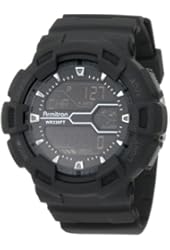 Armitron Sport Men's 40/8246MBLK Black Resin Digital World Time Chronograph Watch